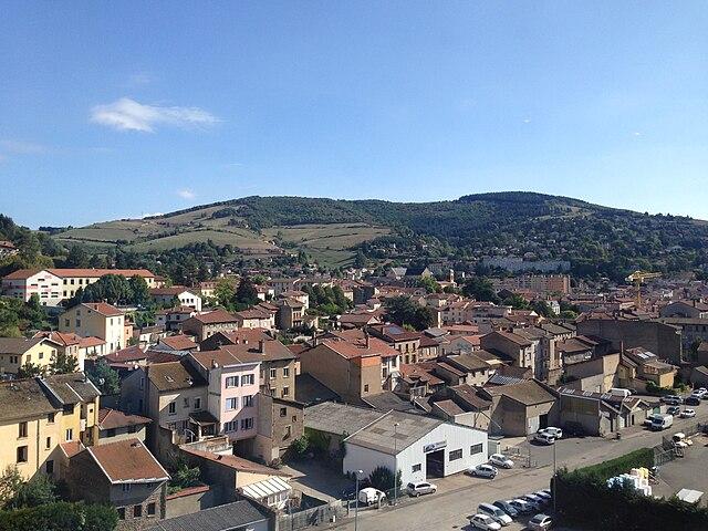 Tarare - Immobilier - CENTURY 21 Coquillat Immobilier- vue_vers_centre_ville_depuis_viaduc_ferroviaire